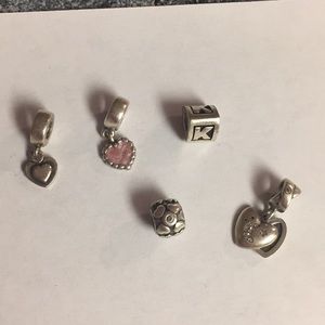 Chamilia and Pandora Charms